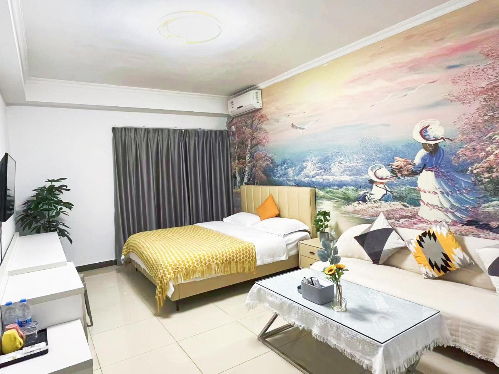 Pazhou Angda International Aparthotel Canton Fair Branch Exterior foto