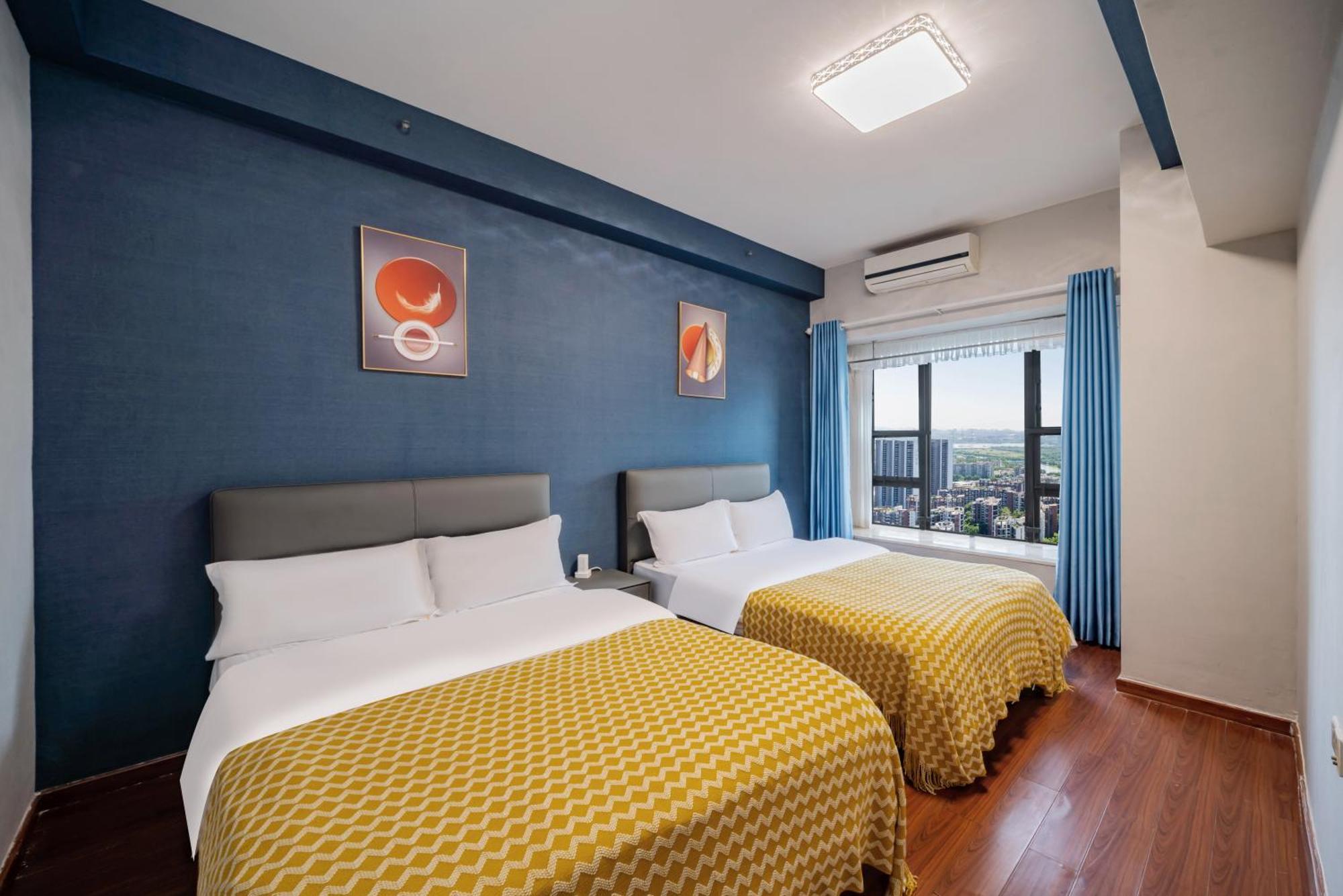 Pazhou Angda International Aparthotel Canton Fair Branch Exterior foto