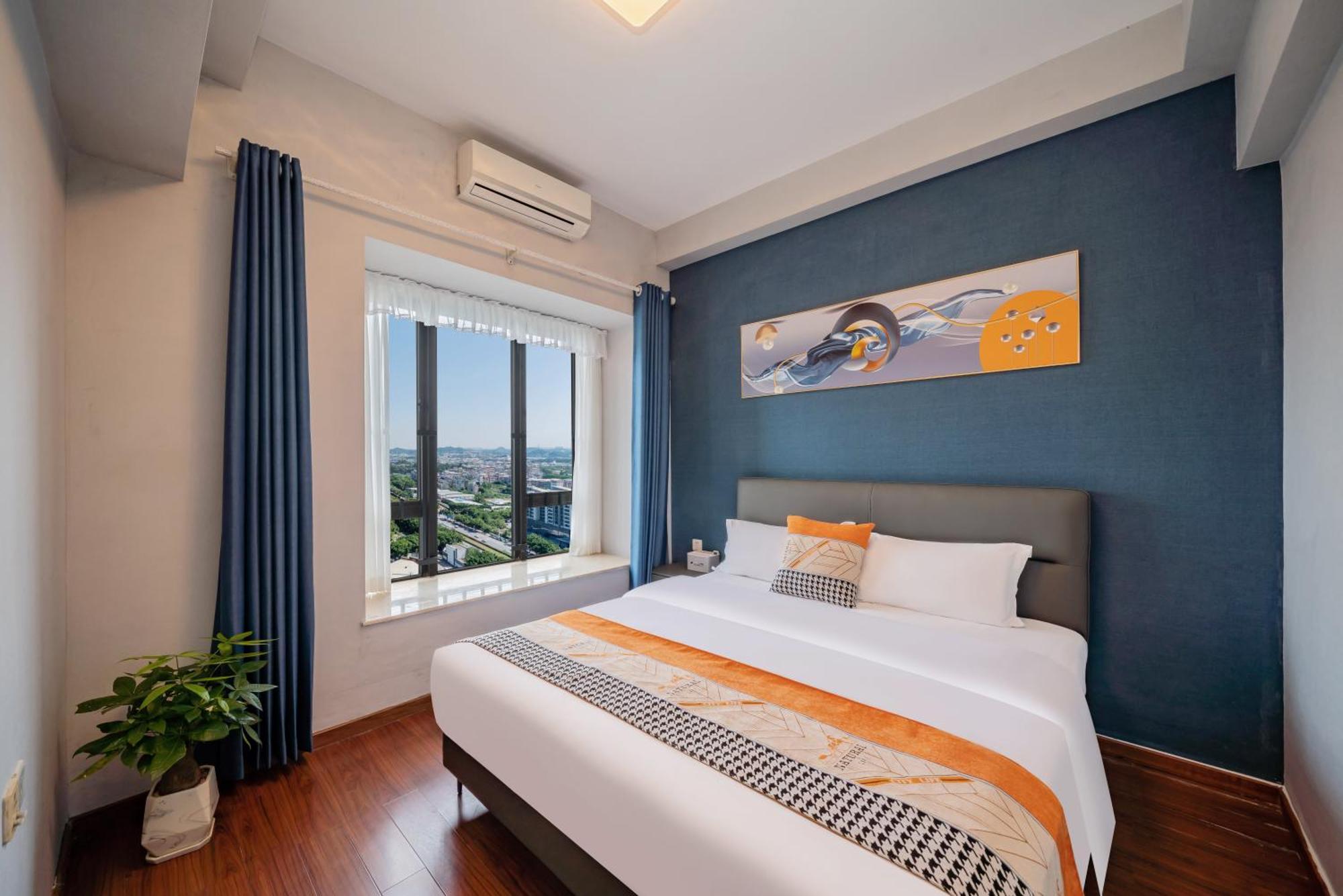 Pazhou Angda International Aparthotel Canton Fair Branch Exterior foto