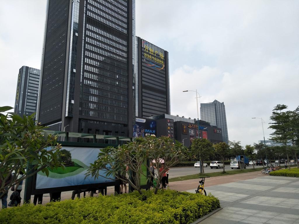 Pazhou Angda International Aparthotel Canton Fair Branch Exterior foto