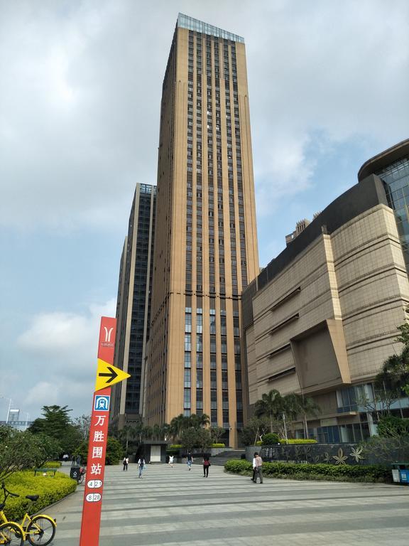 Pazhou Angda International Aparthotel Canton Fair Branch Exterior foto